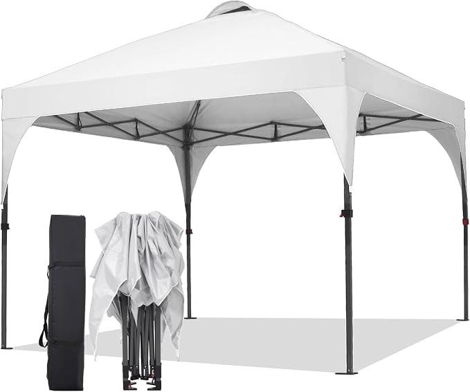 Pop Up Canopy, 10x10 FT Instant Outdoor Canopy Tent by Oneofics