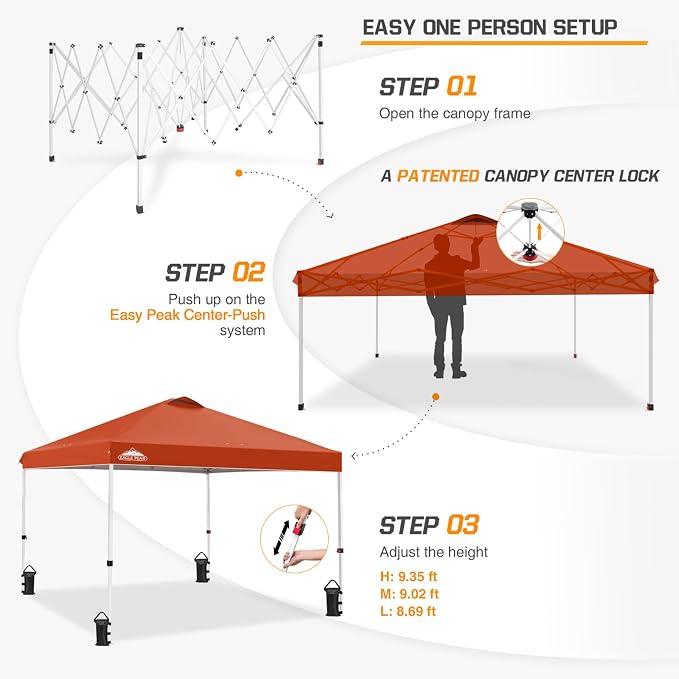 EAGLE PEAK Pop Up Canopy Tent - Image 6