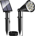 MEIHONG Solar Spot Light Outdoor, Waterproof LED Landscape Lights Dusk to Dawn by MEIHONG