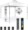Sophia & William Canopy Tent Pop Up 10x10 ft, One Person Push Set Up Tent by SophiaWilliam