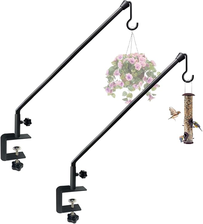 38 Inch Extended Reach Deck Hook Hanger by Tuohours