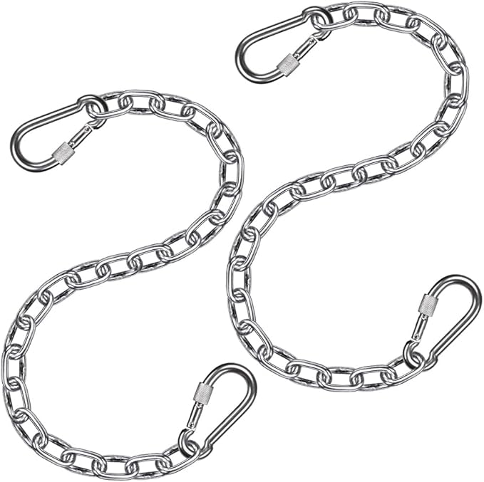BeneLabel 2Pcs 29inch Stainless Steel Hanging Chair Chain Kit by BeneLabel