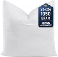 Utopia Bedding Throw Pillows – 26 x 26 Inches Down Alternative Pillows by UTOPIABEDDING