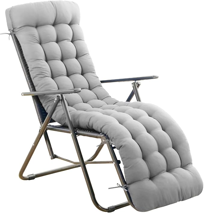 ERWUDEling Outdoor Chaise Lounge Chair Cushion 67 x 19 Inch by ERWUDEling