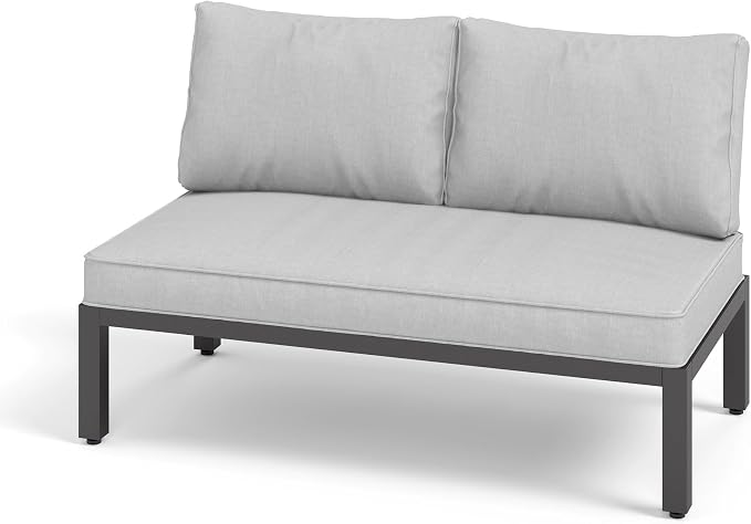 Sophia & William Outdoor Patio Furniture Set, Metal Sectional Sofa Set Patio by SophiaWilliam