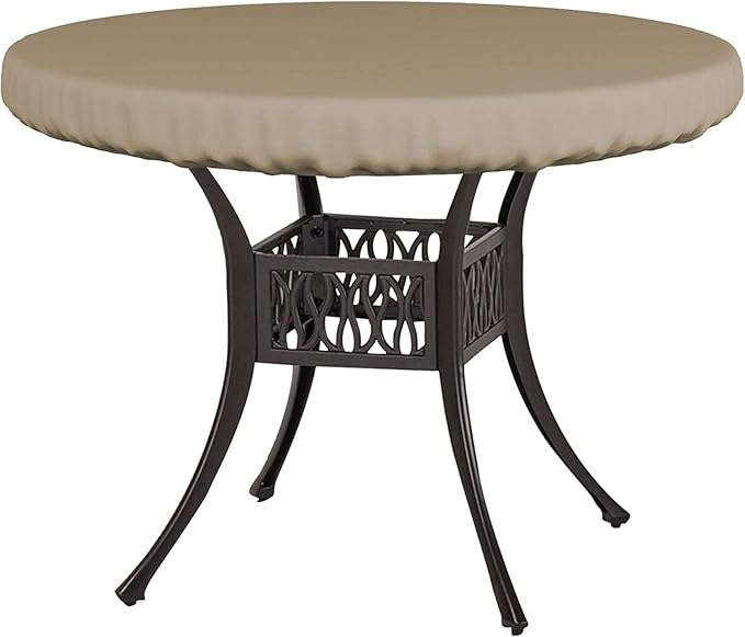 Covers & All Round Table Top Cover, 12 Oz Waterproof UV & Weather Resistant by CoversAll