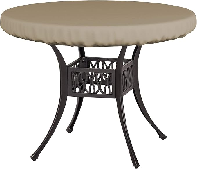 Covers & All Round Table Top Cover, 12 Oz Waterproof UV & Weather Resistant by CoversAll