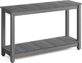 Stoog All-Weather Console Table, 2-Tier Patio Console Table Outdoor by Stoog