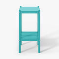 WestinTrends Malibu 36" Outdoor Adirondack HDPE 2-Tier Patio Side Table by WestinTrends