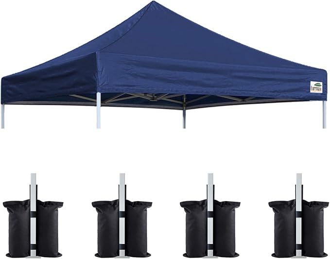 Eurmax USA New 10x10 Pop Up Canopy Replacement Canopy Tent Top Cover, Instant by Eurmax
