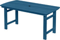 Outdoor Rectangle Dining Table, Heavy-Duty HDPE Table by Suunyn