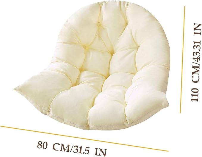 Thickened Hammock Swing Chair Cushion, Hanging Basket Seat Cushion Pillow - Image 2