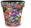 Briarwood Lane Zinnias in Bloom Small Planter by BriarwoodLane