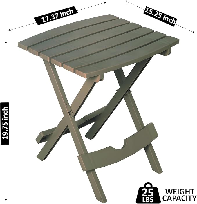 Adams Quik-Fold® Side Table - Image 3