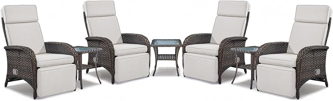 Belord 7 Piece Wicker Patio Furniture Set by Belord
