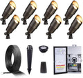 Gardenreet Brass Low Voltage Landscape Spotlights Kit 12V LED by Gardenreet
