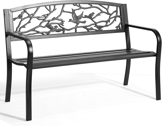 Outvita Outdoor Bench, Patio Bench by Outvita