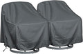 Outdoor Swivel Lounge Chair Cover 2 Pack, Waterproof Heavy Duty Outdoor Chair by HI%C2%B7%C2%B7%C2%B7YOURCOVER