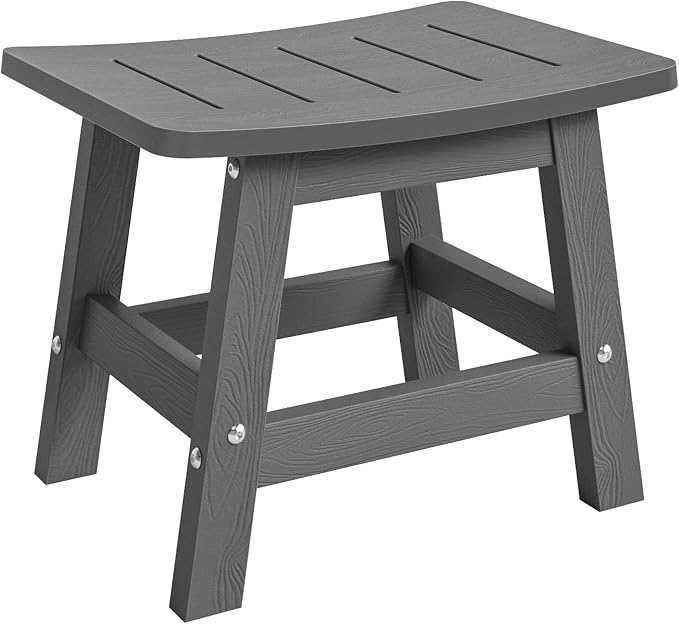 LUE BONA Outdoor Adirondack Ottomans, Footrest Footstool, Outdoor Foot Rest - Image 7