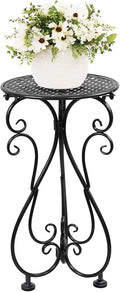 Metal Plant Stand, Heavy Duty Flower Pot Stand 17" Tall, Single Planter Holder by BuyNow