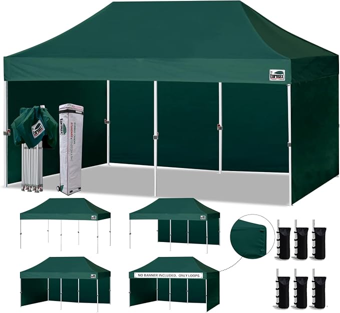 Eurmax USA Pop-up Canopy Tent Commercial Instant Canopies by Eurmax