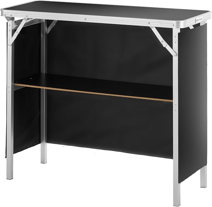 VEVOR Folding Portable Bar Table, Tradeshow Podium Table - Image 9