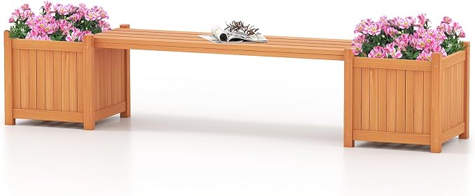 Giantex 2-in-1 Outdoor Bench by Giantex