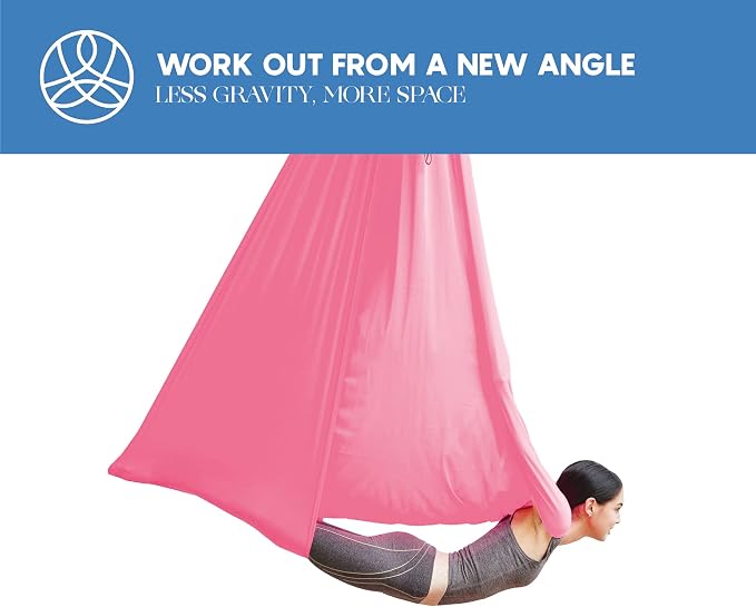 Aerial Silk Yoga Hammock & Swing - Image 5