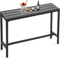 Outdoor Bar Table, Patio Counter Height Bar Table by Unknown