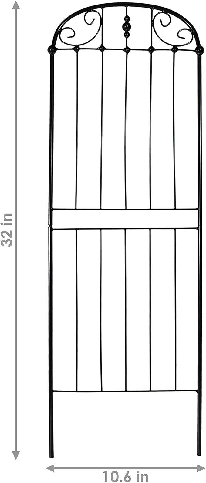 Sunnydaze 32-Inch Traditional Decorative Outdoor Trellis - Image 3