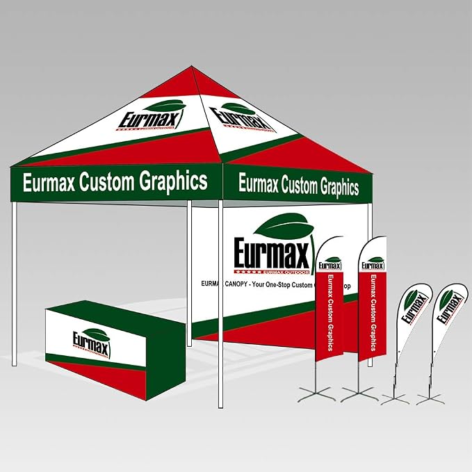 Eurmax USA 10'x10' Pop-up Canopy Tent Commercial Instant Canopies - Image 7