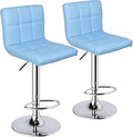 Leopard Bar Stools, Modern PU Leather Adjustable Swivel Bar Stool by LEOPARDPRODUCTS