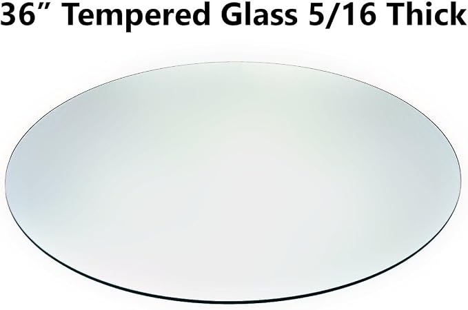 Audio-Visual Direct 36" Tempered Glass Table Top - Image 4
