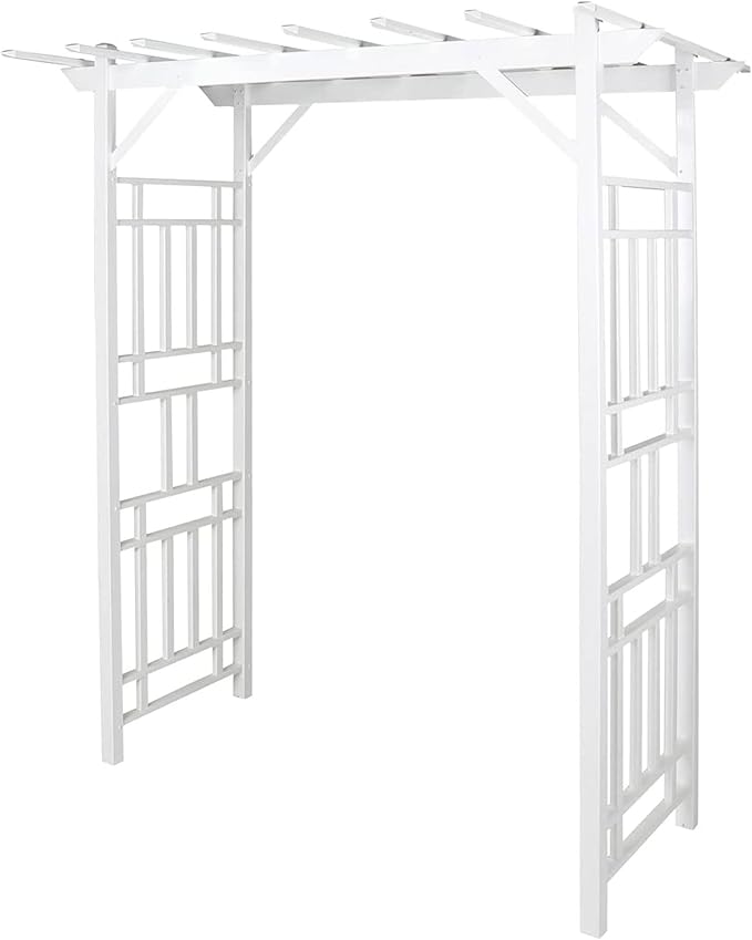 Dura-Trel Wellington Arbor, Vinyl Garden Archway by Dura-trel