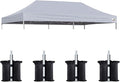 Eurmax USA 10x20 Pop Up Canopy Replacement Canopy Tent Top Cover, Instant by Eurmax