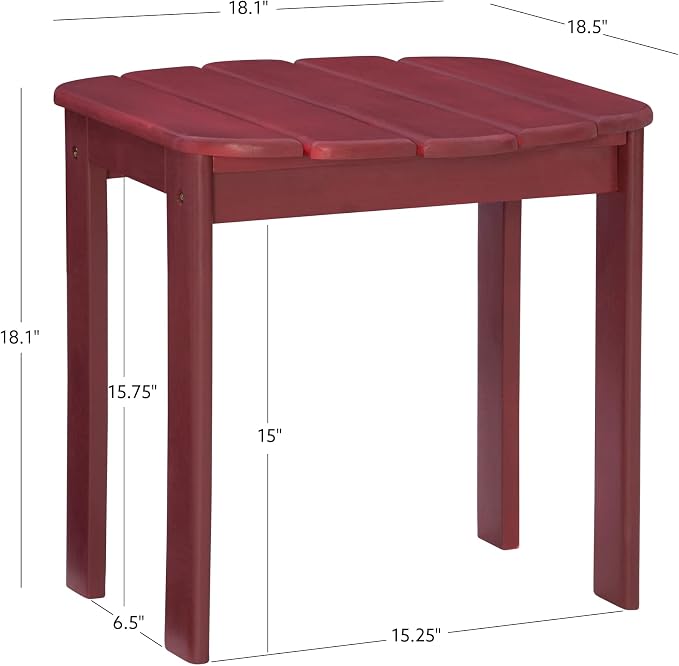 Linon Adirondack End, 18.11 x 18.5 x 18.11 - Image 3
