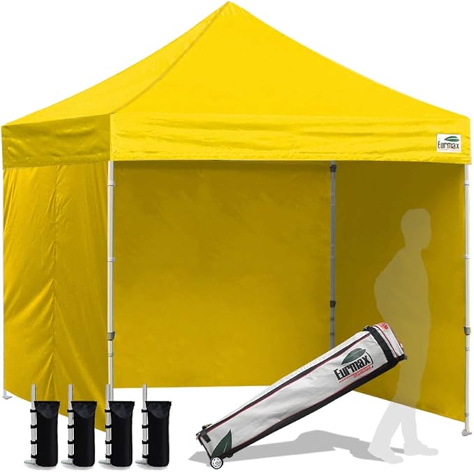 Eurmax USA 8'x8' Pop-up Canopy Tent Commercial Instant Canopies by Eurmax