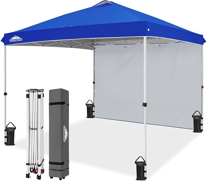 EAGLE PEAK Commercial Canopy 10x10 Pop Up Canopy Tent by EAGLEPEAK