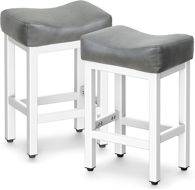 Counter Height Bar Stools Set of 2, 24 Inch Barstools - Image 9