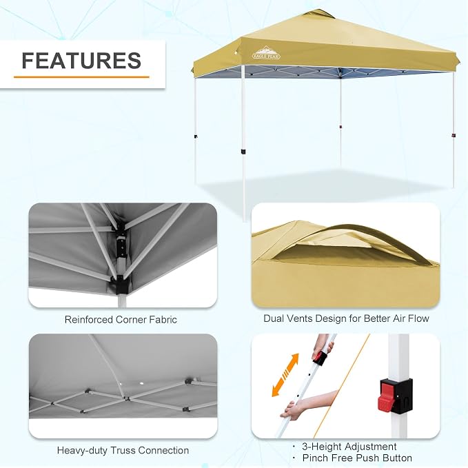 EAGLE PEAK Pop Up Canopy Tent - Image 6