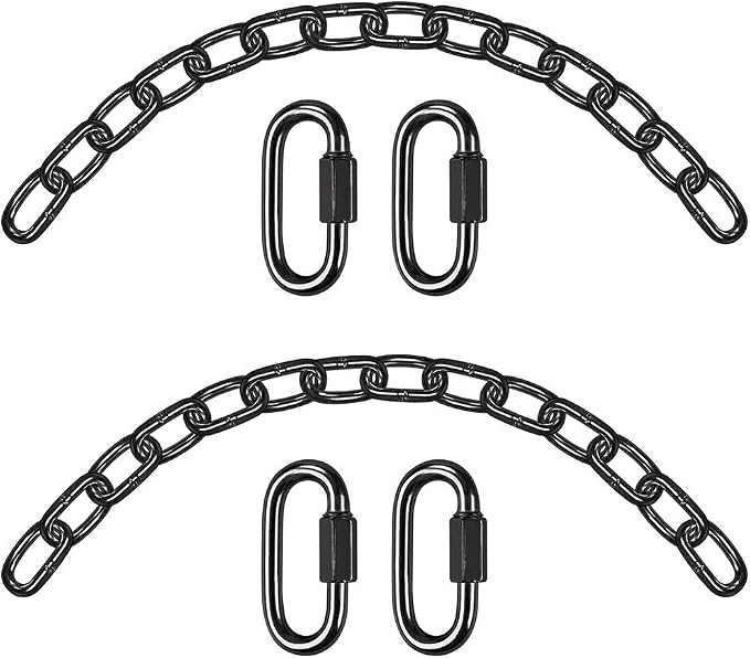 BeneLabel 2Pcs 28 inch Black Heavy Duty Hanging Chains by BeneLabel