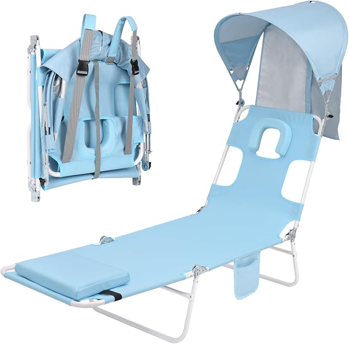 Backpack Beach Tanning Chair by Minndudu