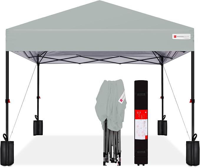Best Choice Products 10x10ft Pop Up Canopy Tent, Outdoor Shade, 1 Person 1 by BestChoiceProducts