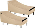 NEVERLAND Chaise Lounge Cover 2 Pack by Professionalcoversellers