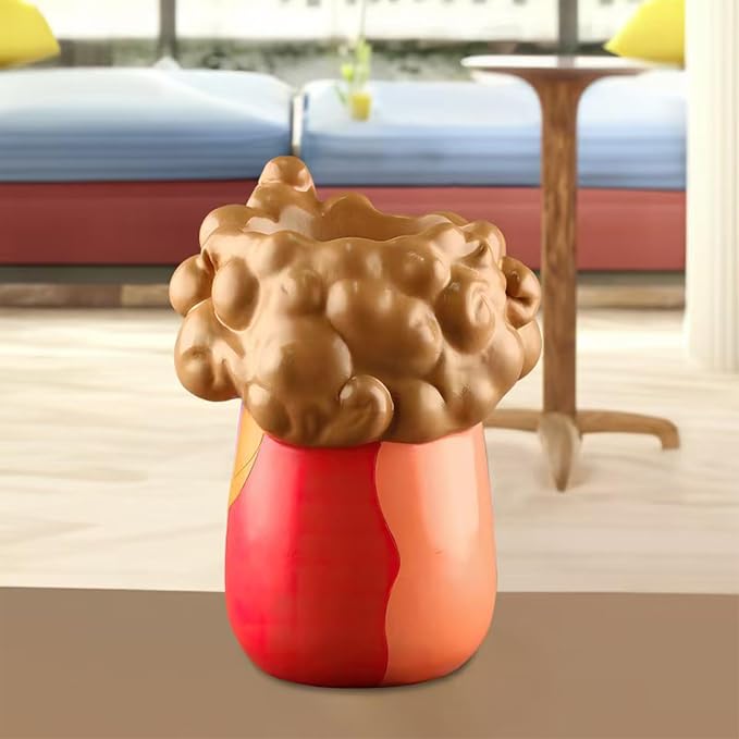 TOZLU Picasso Brutalist Beauty Face Flower Pot Ornaments Head Planter Pots - Image 6