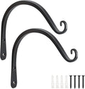 FEED GARDEN 2 Pack 8 Inch Hanging Plant Bracket Wall Hooks Decorative Plant by FEEDGARDEN