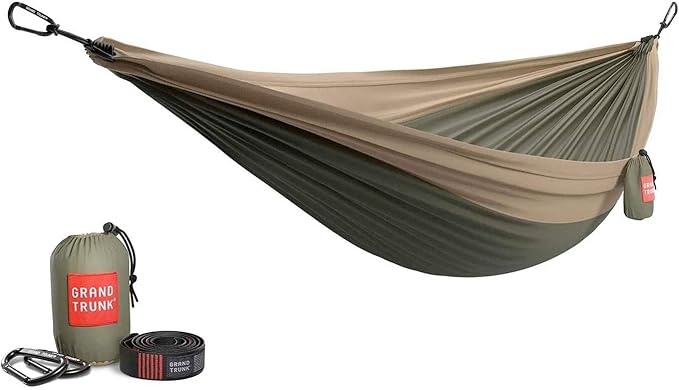 GRAND TRUNK TrunkTech Double Hammock | Ultra-Strong & Lightweight | 11 ft by GrandTrunk
