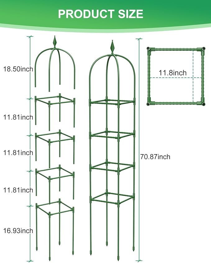 Garden Trellis for Climbing Plants Outdoor & Indoor - Image 3