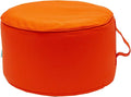 QILLOWAY Indoor/Outdoor Inflatable Stool, Round Ottoman, All Weather Foot Rest by QILLOWAY