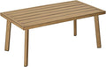 Patio Coffee Table, Never-Rust Aluminum Outdoor Coffee Table by SeeHill